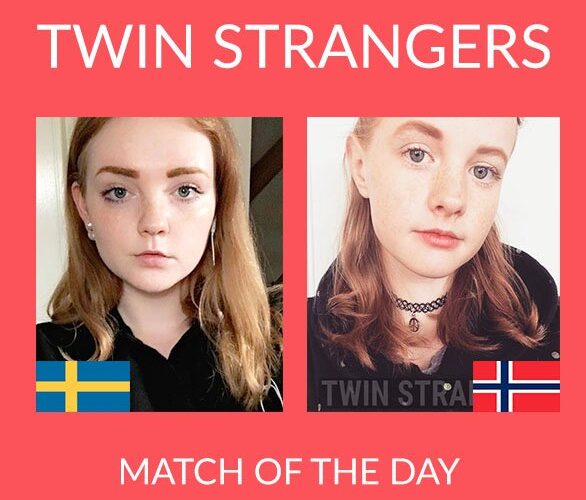 twin strangers تطبيق التوام الغرباء لمعرفة شبيهك