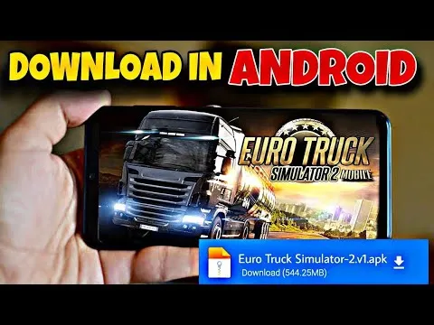 تحميل لعبة euro truck simulator 2 الأصلية للهاتف من ميديا فاير
